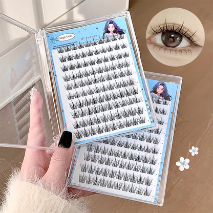 Gege bear Glue-free False eyelashes: A Lazy Person's Trilogy - Natural