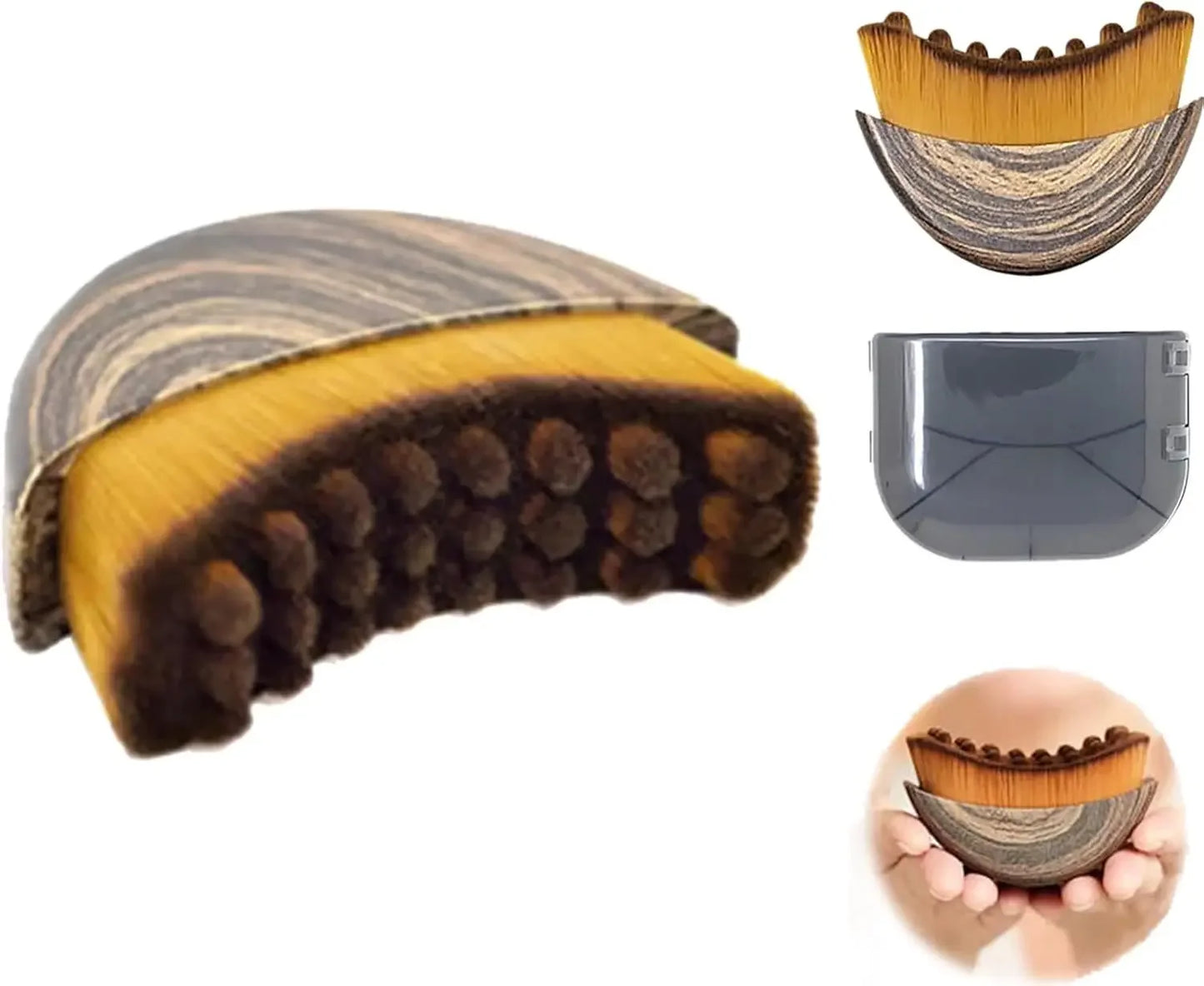 New Lymphatic Contour Care Facial Massage Brush with Storage Box for