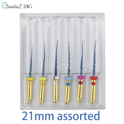 Dental Root Canal File Gold Endo Rotary Super Files Golden Endodontic