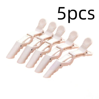 5-30pcs Alligator Hair Clip Plastic Nonslip Hairpin Black Pink Durable