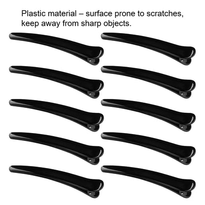 10Pcs/Set Plastic Edge Clip Hairpin Accessories Plus Size 8CM Fish