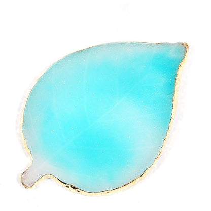 Natural Resin Stone Luxury Nail Art Palette Mix Color Drawing Pallet