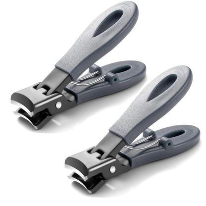 Portable Ultra Sharp Nail Clippers Stainless Steel Wide Jaw Opening