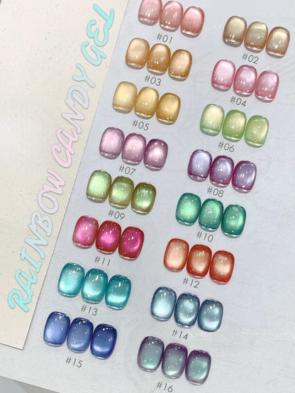 WS 1-24Pcs Internet Celebrity Bestseller Lanxinghe Series Cat Eye Glue