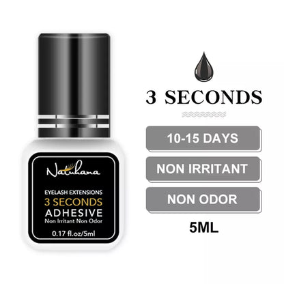Professional 5ml 0.3S 0.5S 1S 2S 3S Eyelash Glue Fast Drying Strong