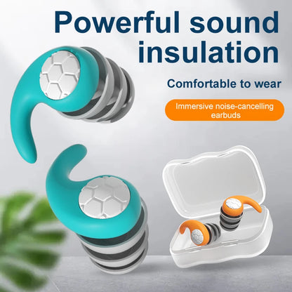 Sleeping Ear Plugs Noise Reduction Tapones Oido Ruido Soft Oordopjes
