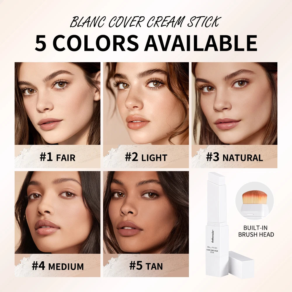 Lakerain Color Changing Foundation Stick Full Coverage Matte Finish