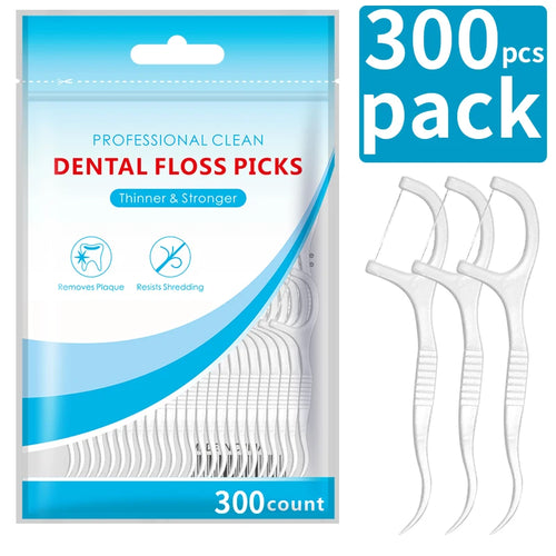600/300/150/50pcs Ultra-Fine Toothpicks, Home Set, Portable and