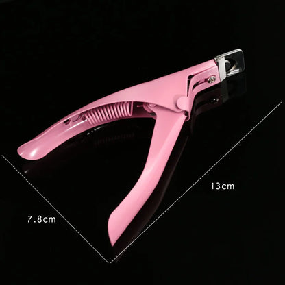 False Nail Clipper Manicure Clamp Clippers Special Type U Word Cut