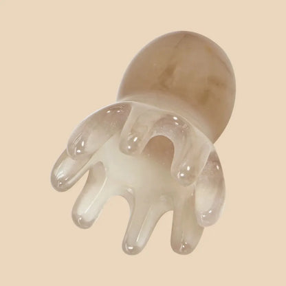 Cute Octopus Scalp Massage Comb (Resin)｜Korean Hair Care, Stress