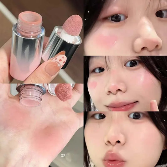 Korean Liquid Powder Blusher Natural Enhancement Color Low Saturation