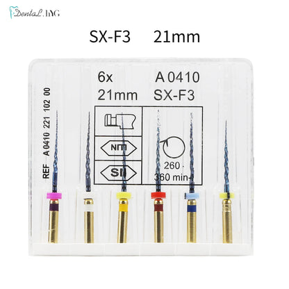 Dental Root Canal File Gold Endo Rotary Super Files Golden Endodontic