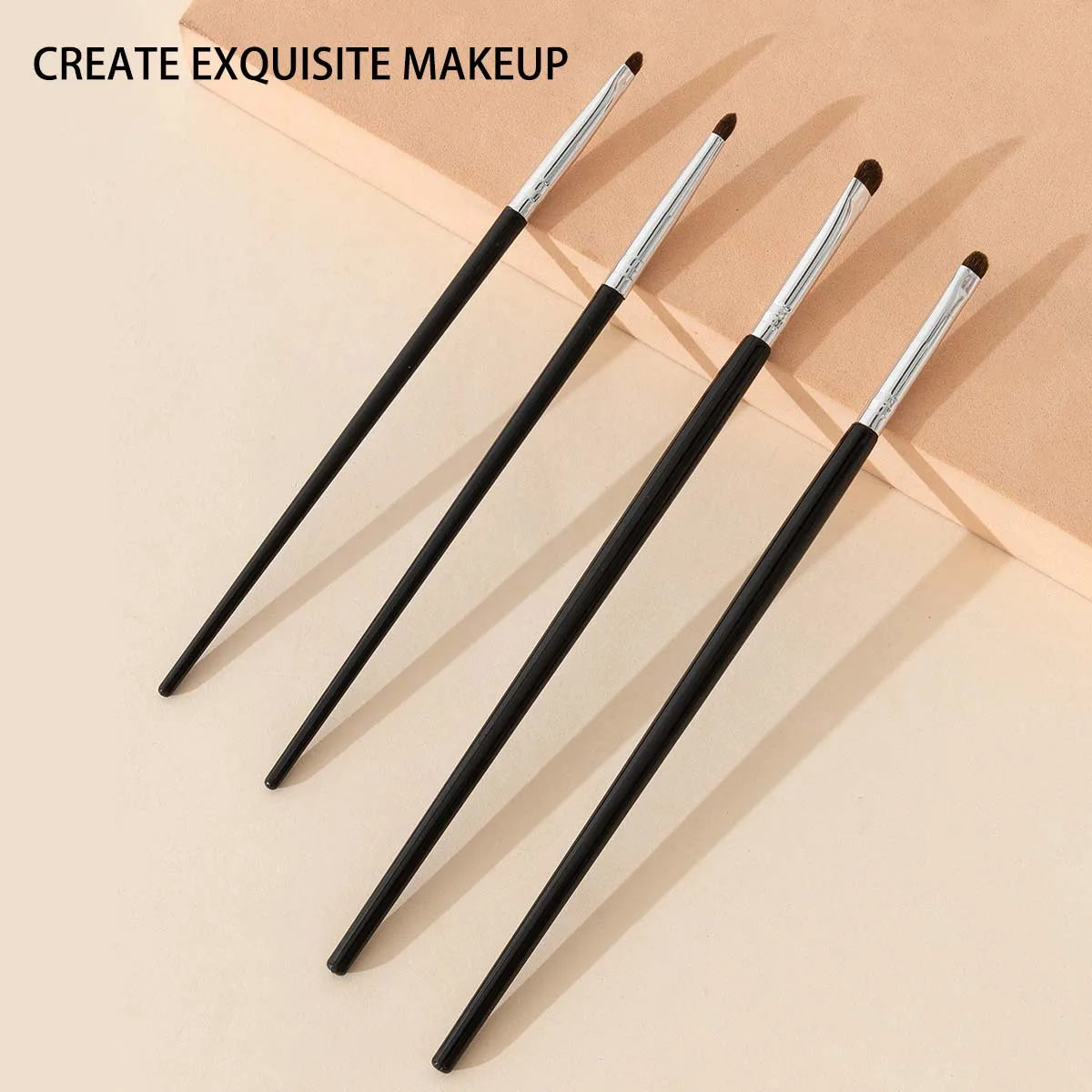 4 pieces of eyeshadow blending brushes, eye shadow brushes with