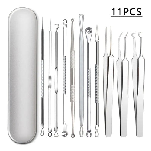 Acne Blackhead Removal Needles Stainless Steel Black Spot Blemish