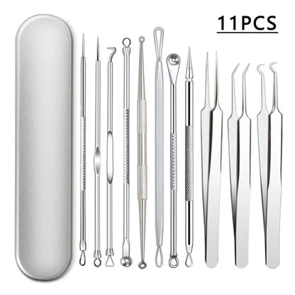 Acne Blackhead Removal Needles Stainless Steel Black Spot Blemish