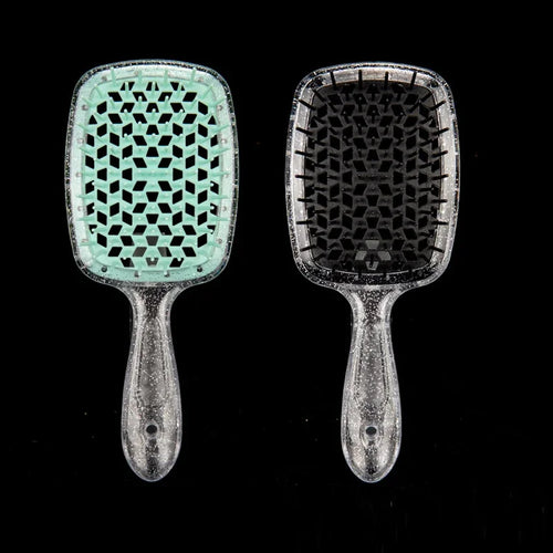 2pc Hair Comb Set Anti Static Scalp Massage Wet Dry Comb Demelante