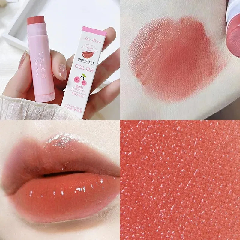Moisturize Lip Balm Lipstick Hydrate Cute Girl Plump Lip Water Light