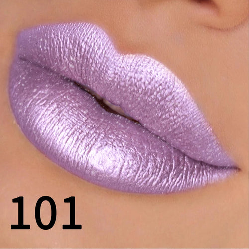 19 colors glitter lipstick hydrating red pink sparkling shine lip