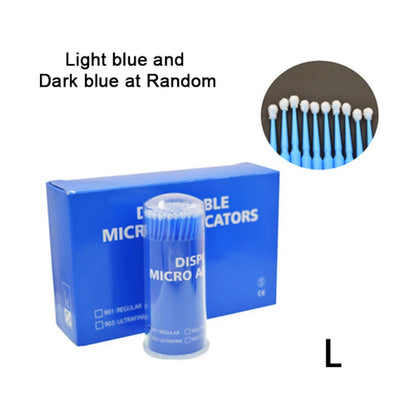 PIORPOY 100Pcs Dental Micro Brush Bottle Dental Disposable Micro
