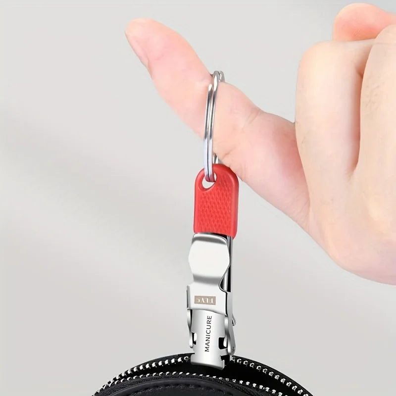 1pcs Nail Clippers Collapsible Portable Travel Fingernail Nail