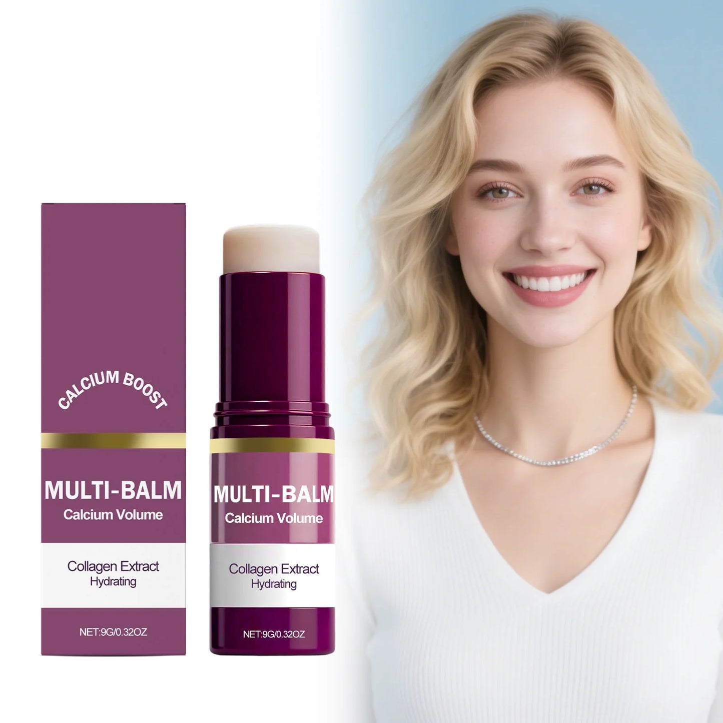 Calcium Volume Multi Balm Korean Skincare Stick Face & Eye Cream