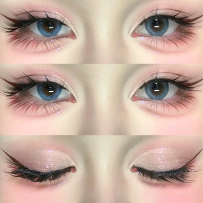 Lasvirey Cat Eye Lashes Manga Lashes Styles 3D Faux Mink Lashes Soft