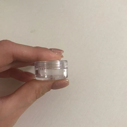 50pcs 5g Sample Clear Cream Jar Mini Cosmetic Bottles Containers