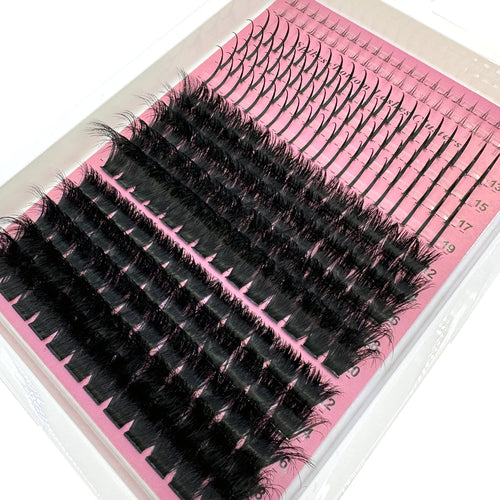 15Rows Lash Clusters Spikes Eyelash Extensions Spiky Lashes Extension