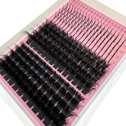 15Rows Lash Clusters Spikes Eyelash Extensions Spiky Lashes Extension
