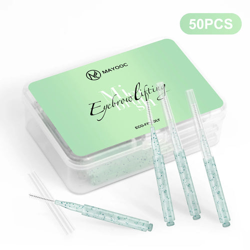 MAYOOC Mini Eyebrow Brush Brow Perm Brush Disposable Brow Lifting
