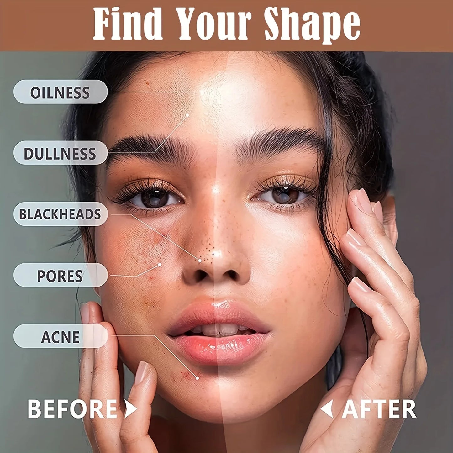 12-color concealer and blush palette Matte and highlight contour