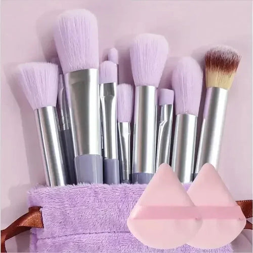 Professional Makeup Brush Set - Soft Fluffy Cosmetic Brushes for