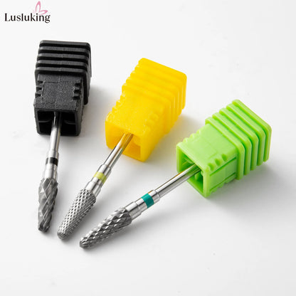 Tungsten Carbide Nail Drill Bits for Gel Polish Removal High Hardness
