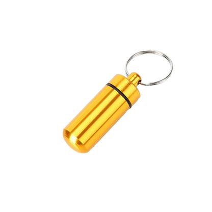 Portable Mini Waterproof Aluminum Pill Box Cases Container Organizer