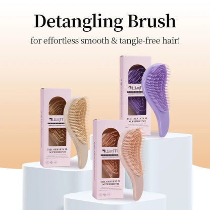 Magic Detangling Boxed Hair Comb Anti Static Hairdressing Comb Girls