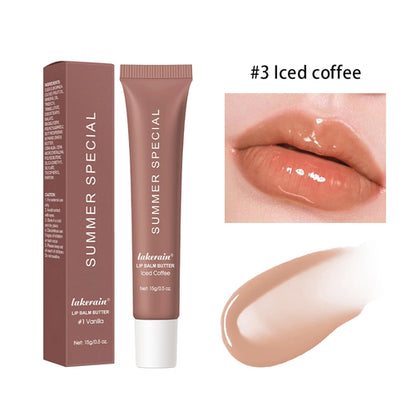 Summer Lip Balm Moisturizing Mirror Lip Gloss Lip Vanilla Mint Iced