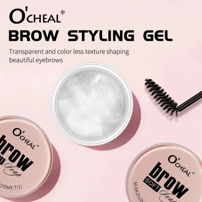 Eyebrow Styling Gel 3D Feathery Wild Brow Wax Waterproof Long Lasting
