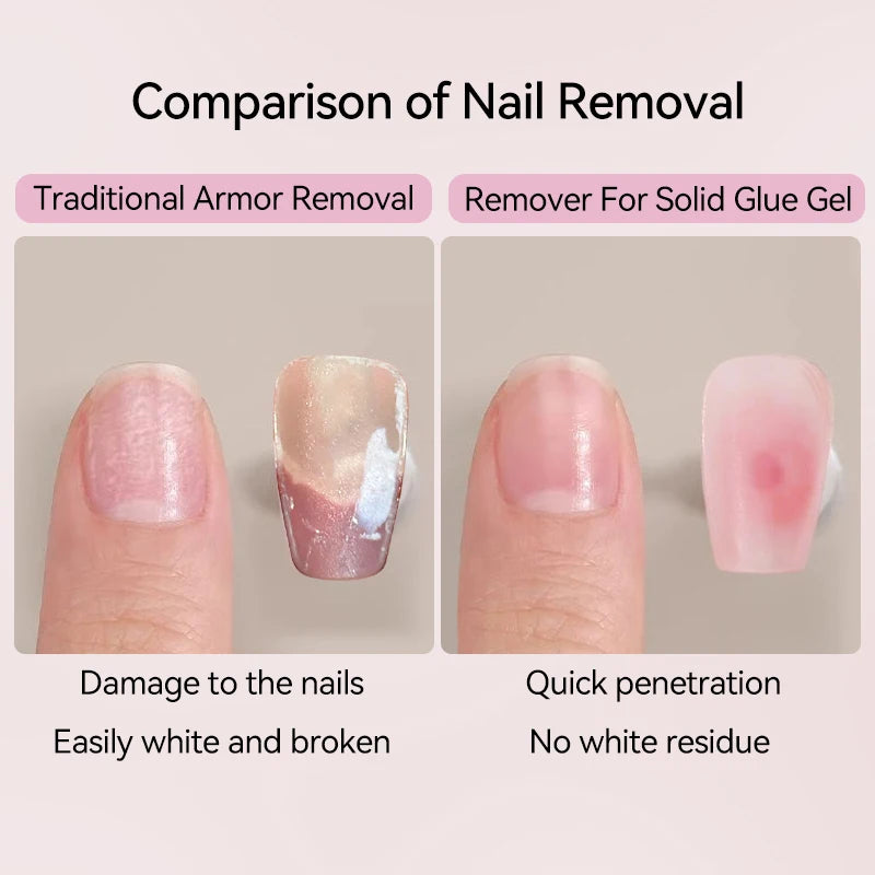 UR SUGAR 15ml Remover For Solid Tips Gel False Nail Tips Solid