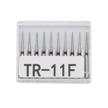 Dental Diamond Burs 10 pieces/set FG diameter drill bit 1.6mm