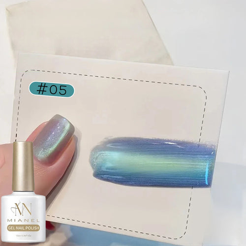 MIANEL Blue Tears Cat Eye Series 3 Colors Unique Blue Color And