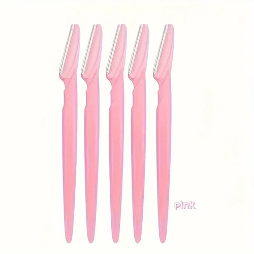 3/5/6/12/24Pcs Multifunction Eyebrow Razor Kit - Precise Trimming,