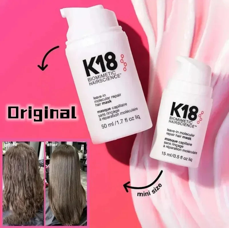 K18 Leave-In Molecular Repair Hair Mask 50ml/15ml