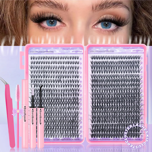 720/200pcs eyelash Extension Kit Fluffy Eyelash Extension kit with
