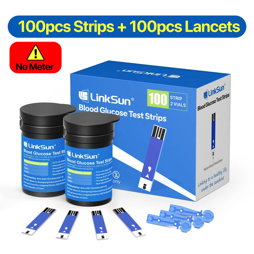 LinkSun G-425-1 Blood Glucose Meter 50/100 pcs Test Strips and Lancets