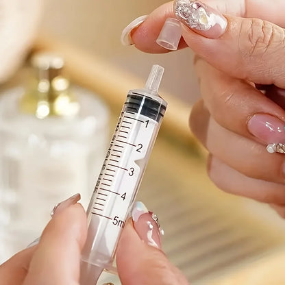 10/20pcs 5ml syringe plastic perfume dispenser tool refills cosmetics