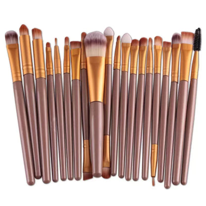 20pcs Eye brush Complete eyeshadow Brush Beauty Tool Explosive neutral