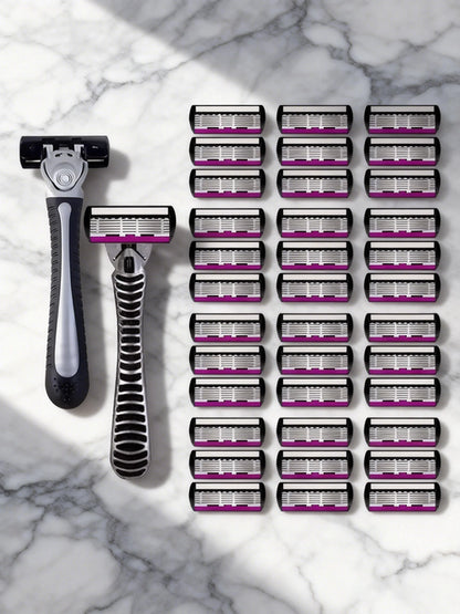 High Quality Man Safety Razor Blade 6 Layer German Stainless Steel