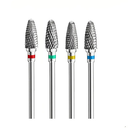 Tungsten Carbid Nail Drill Bits Electric Manicure Drill Accessory