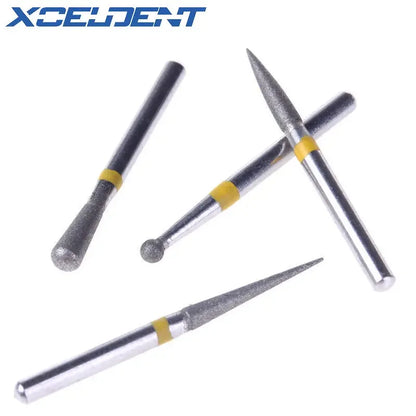 10pcs/box FG High-speed Handpiece Bur Set Grinding Bit Drill Bit Emery