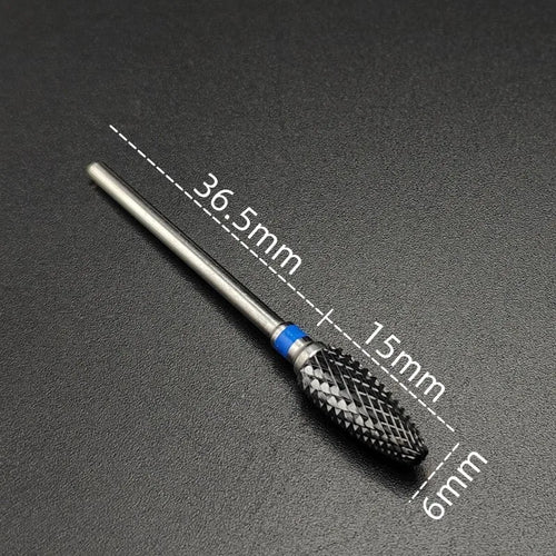 Ceramic Carbide Nail Drill Bit Rotate Burr Milling Nail Cutter Bits